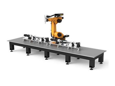 3D Mesin Robotik Pemotongan Laser 6 Paksi