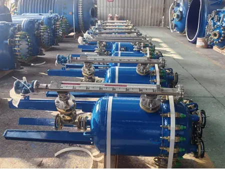 Tangki Penyimpanan Berlapis Kaca Jenis Terbuka, Menegak