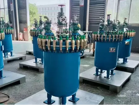 Tangki Penyimpanan Berlapis Kaca Jenis Terbuka, Menegak