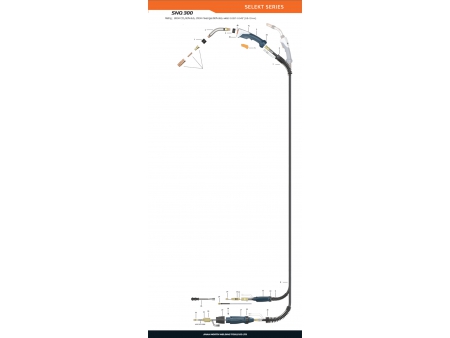 SNQ300 MIG/MAG焊槍
