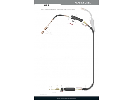 NT5，MIG/MAG焊槍