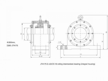 Bearing Roda Pertengahan Jenis JT4175 C / D
