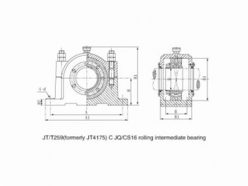 Bearing Roda Pertengahan Jenis JT4175 C / D
